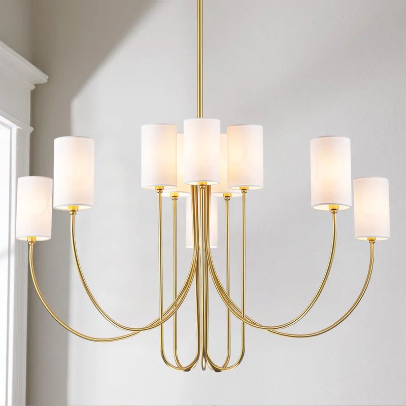 Jenara 10 - Light Dimmable Classic / Traditional Chandelier | Wayfair North America