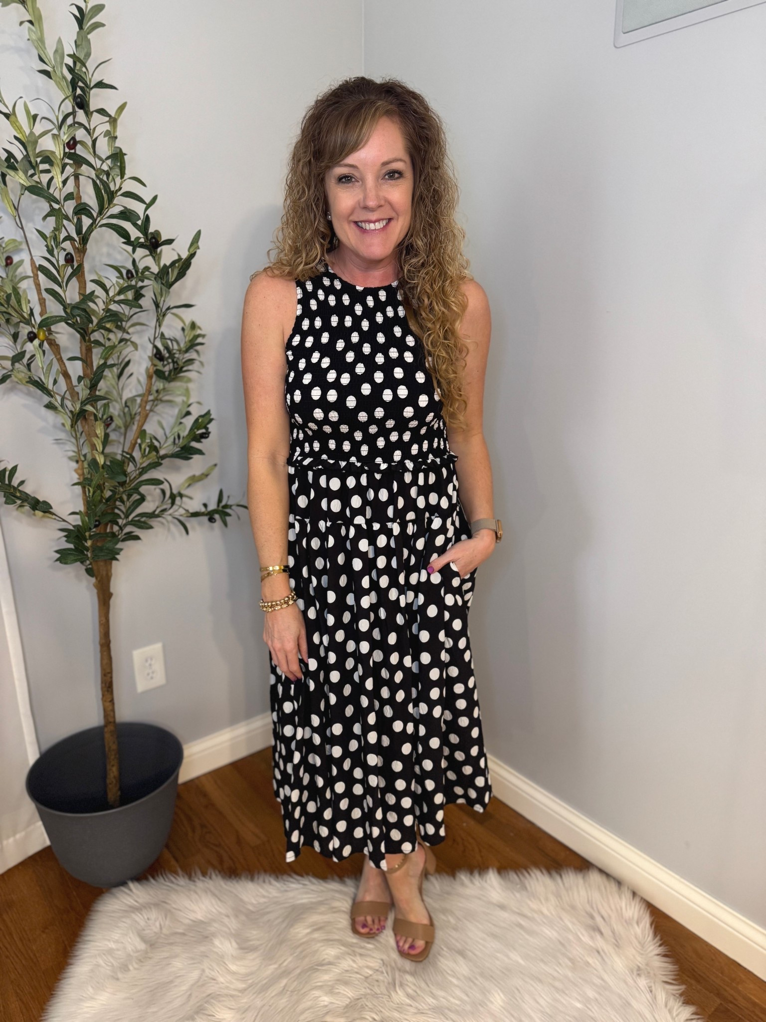 Walmart✨ new Spring🌸 arrivals! Black & white finds! 🖤🤍

#walmartpartner #walmartstyle @walmartstyle

*Polka dot dress- size small, size up if in between 
*Heels- tts, size 8

#LTKootd #LTKWedding #LTKOver40