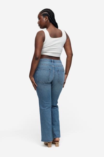 Curvy Fit Bootcut High Jeans | H&M (US + CA)