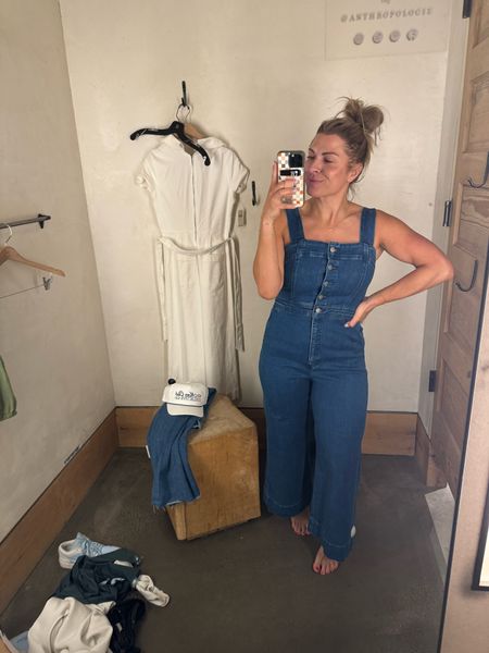 This jumpsuit is everything! How cute for summer barbecues and hanging with your kids!

Summer style, denim jumpsuit, mom outfits, summer outfit ideas 

#LTKFindsUnder100 #LTKFindsUnder50 #LTKStyleTip