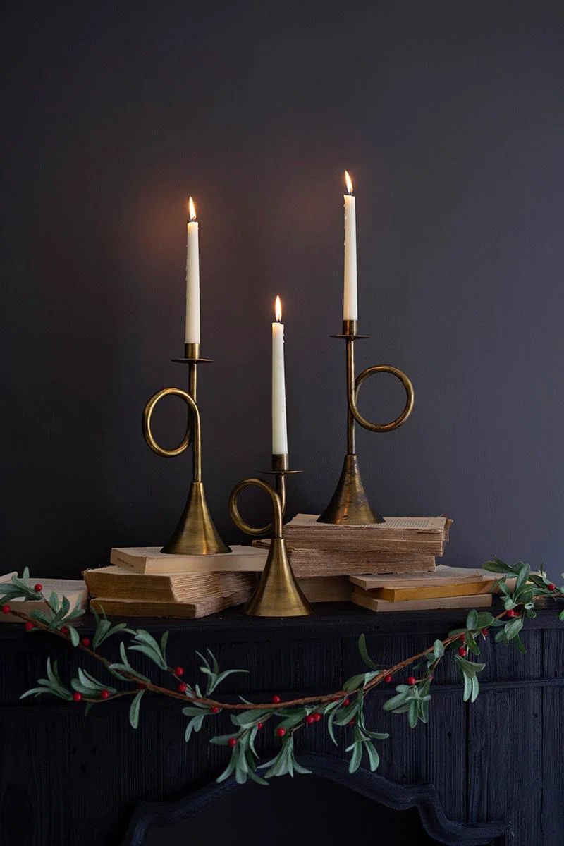 Birch Lane™ Langer 12'' H Metal Tabletop Candlestick | Wayfair | Wayfair North America