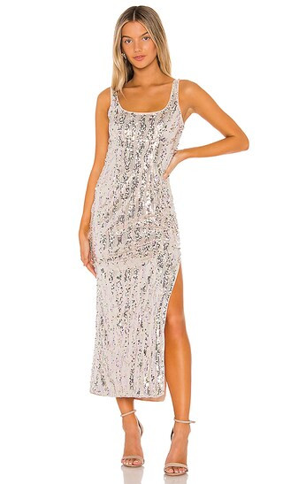 Danielle Maxi Dress in Shimmer Multi | Revolve Clothing (Global)