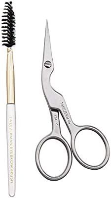 Tweezerman Brow Shaping Scissors and Brush Model No. 2914-R | Amazon (US)
