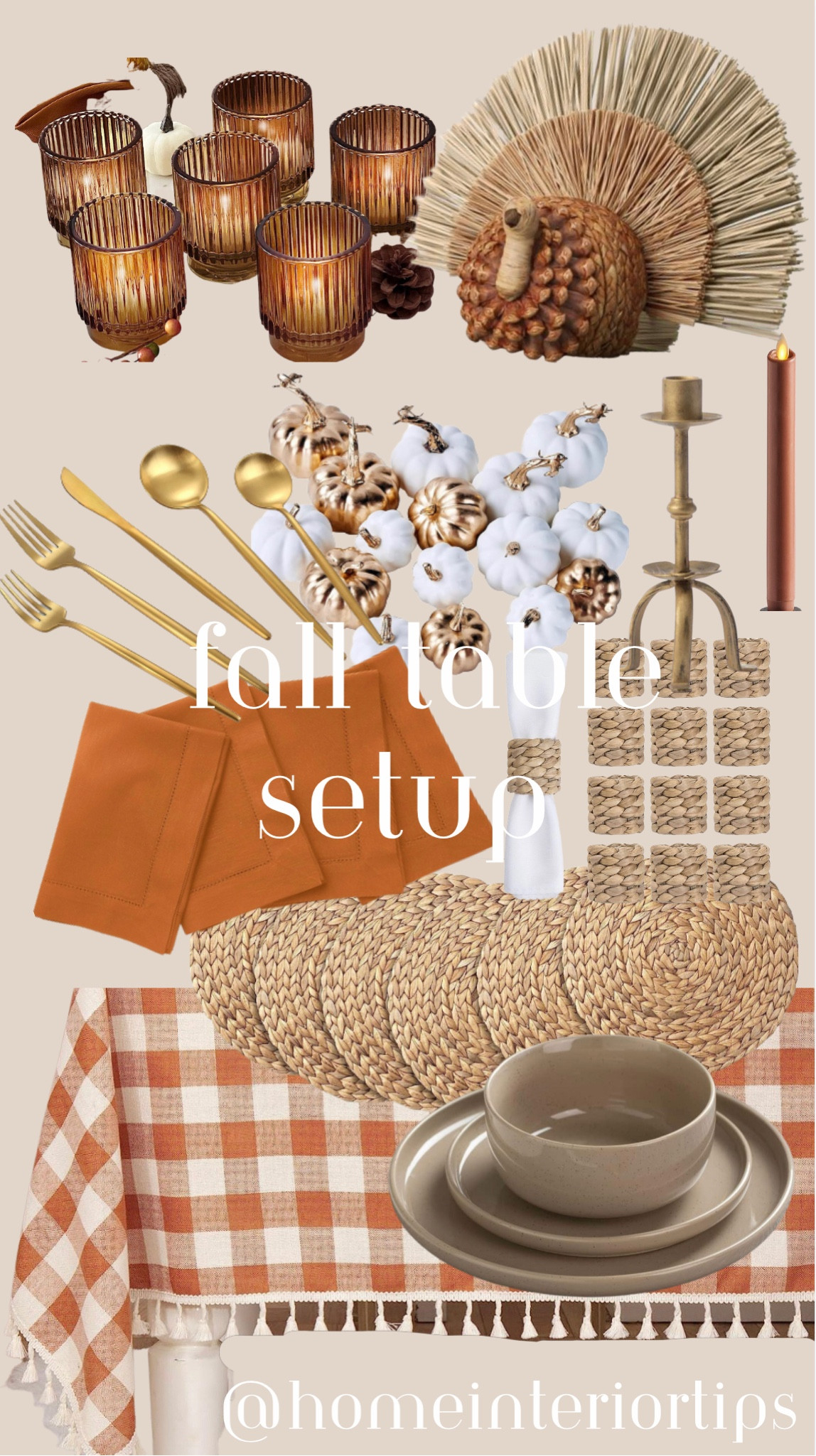 Shop this fall table setup

#LTKhome #LTKHoliday #LTKSeasonal