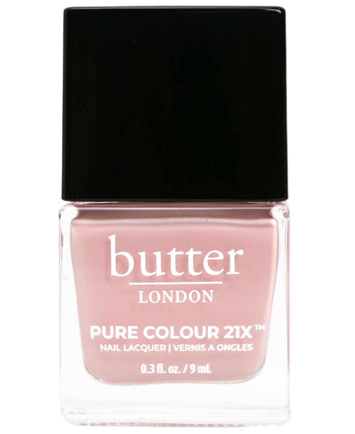 butter London Pure Color 21X Nail Lacquer, 0.3 oz. - Piece of Cake (Soft Dusty Pink CrÃ¨me) | Macy's