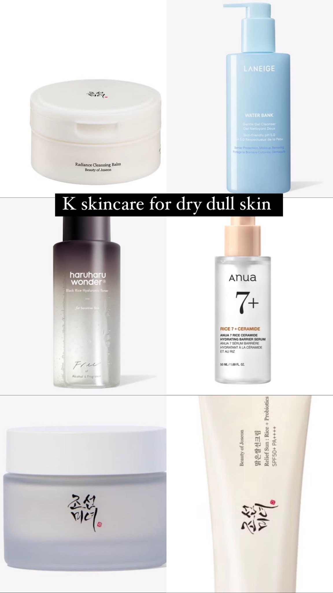 K skincare for dry dull skin 🫧

#LTKbeauty #LTKAprilSpotlight #LTKsale