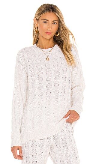 Cashmere Sweater in White | Revolve Clothing (Global)