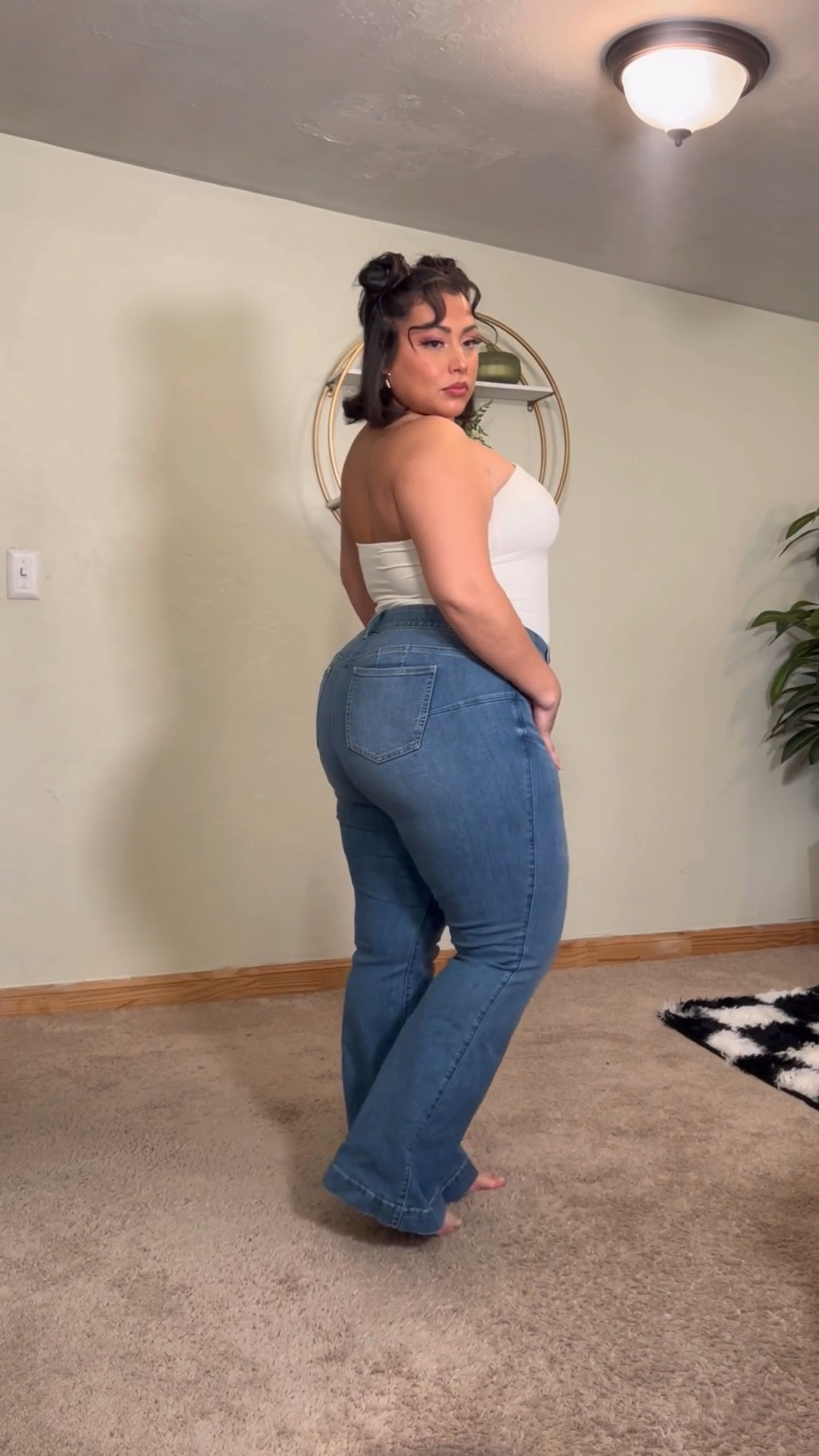 Torrid Jean outfits 🌸 I wear a size 16 regular . In jeans and 0X in tops 

#LTKgrwm #LTKPlusSize #LTKootd