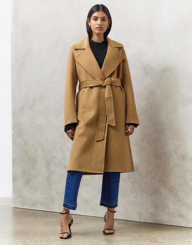 Adalyn Double Faced Wool Coat | THE ICONIC (AU & NZ)