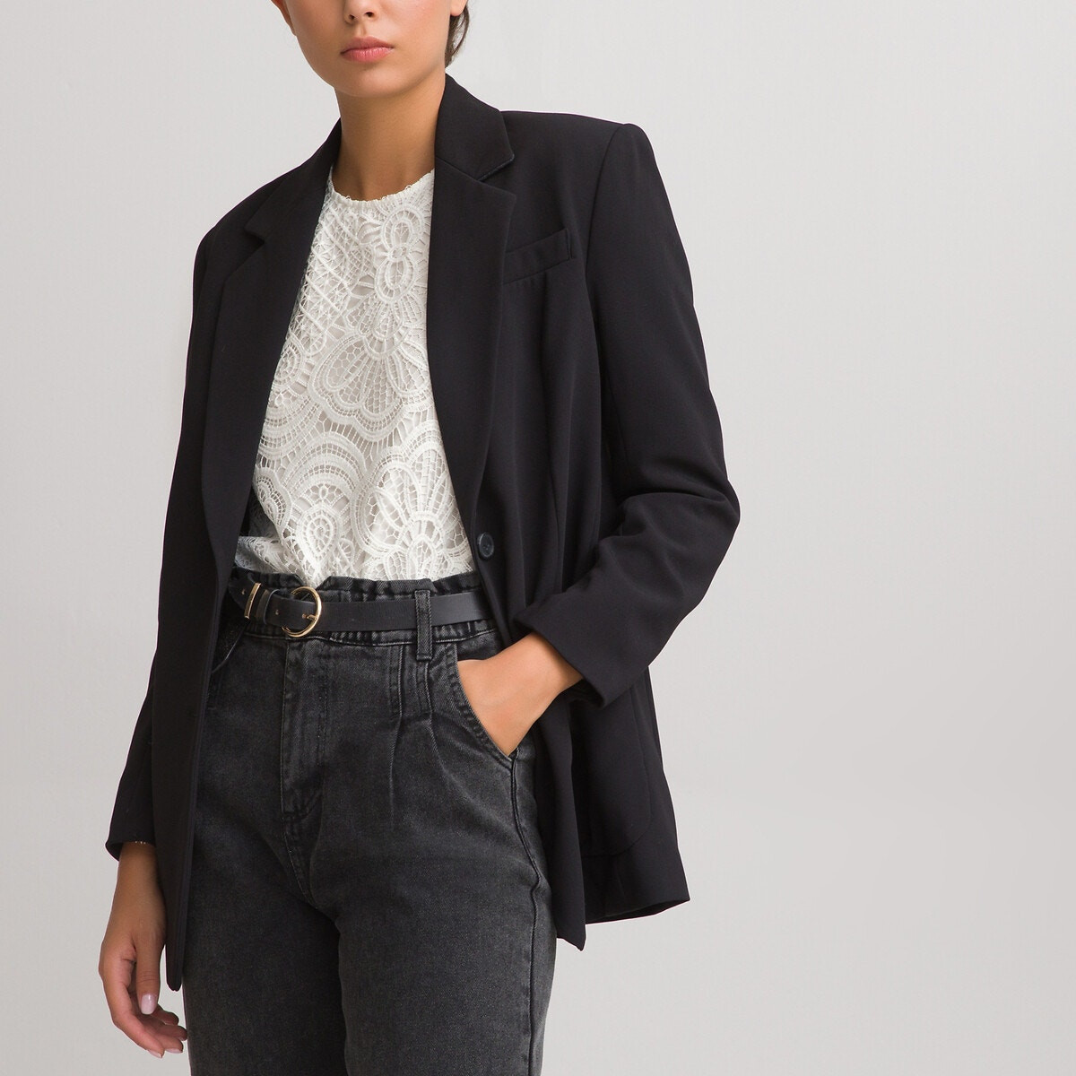 Blazer long coupe ample ou oversize | La Redoute (FR)