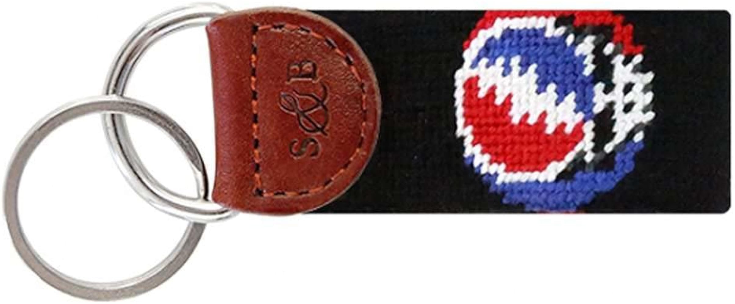 Smathers & Branson Steal Your Face Key Fob in Black | Amazon (US)
