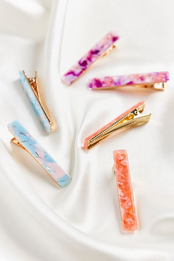 Amelie Enamel Clip Set | Urban Outfitters (US and RoW)