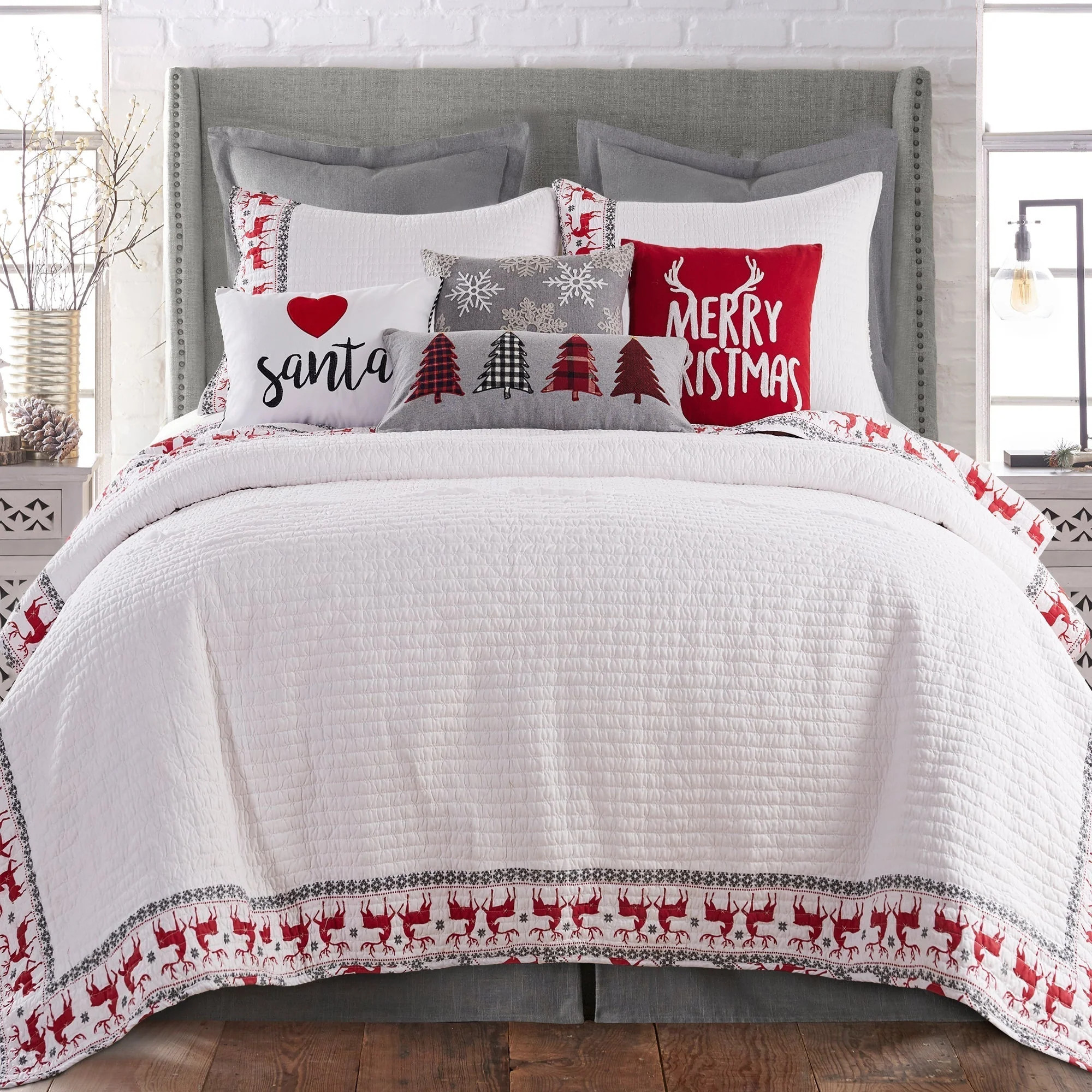 Rudolph Quilt Set - Twin/Twin XL | Levtex Home