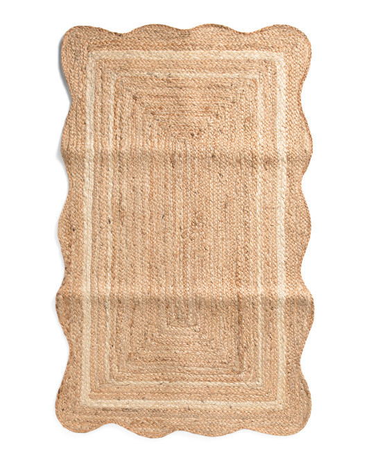 Scalloped Fiber Runner | TJ Maxx