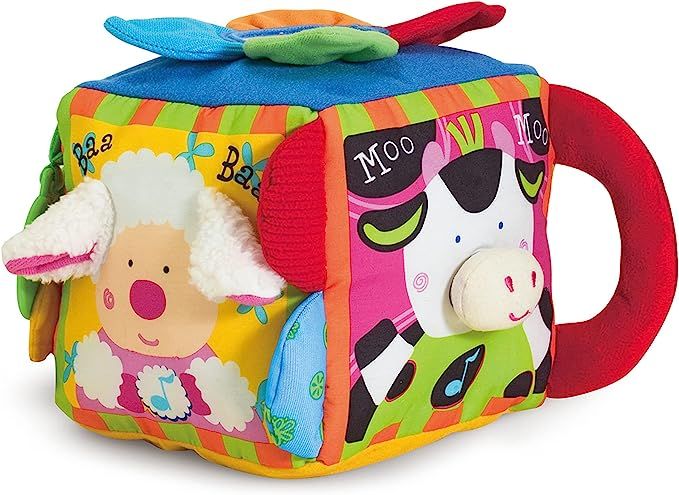 Melissa & Doug K's Kids Musical Farmyard Cube Educational Baby Toy | Amazon (US)
