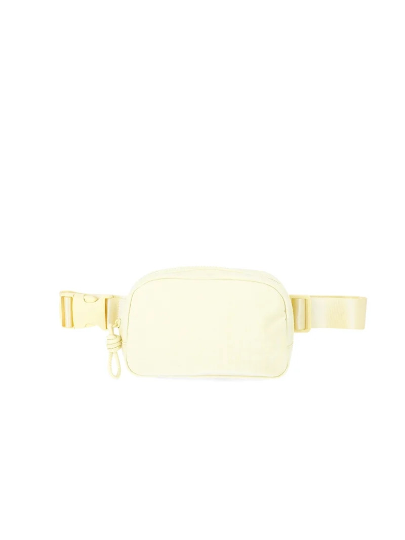 No Boundaries Hands Free Fanny Pack, Tender Lemon, Women’s | Walmart (US)