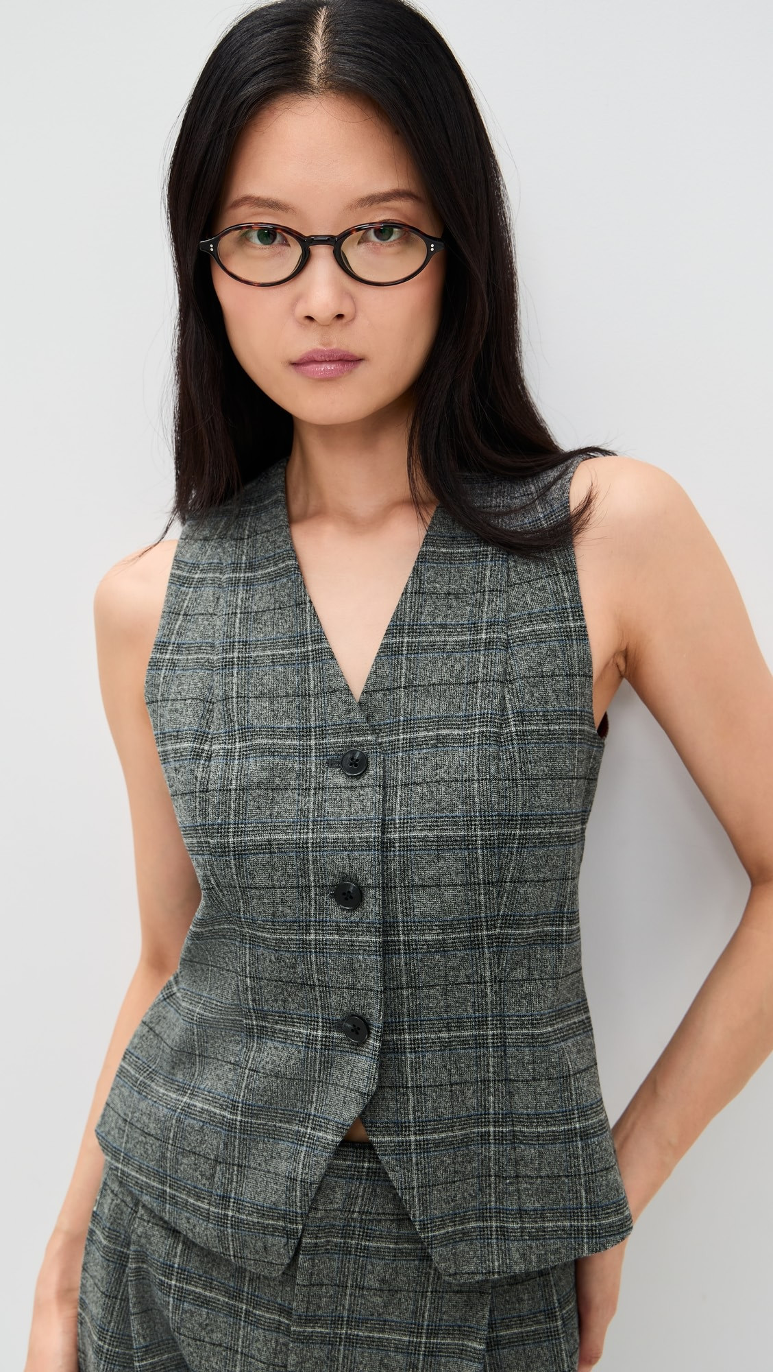 Jacey Neck Vest | Shopbop