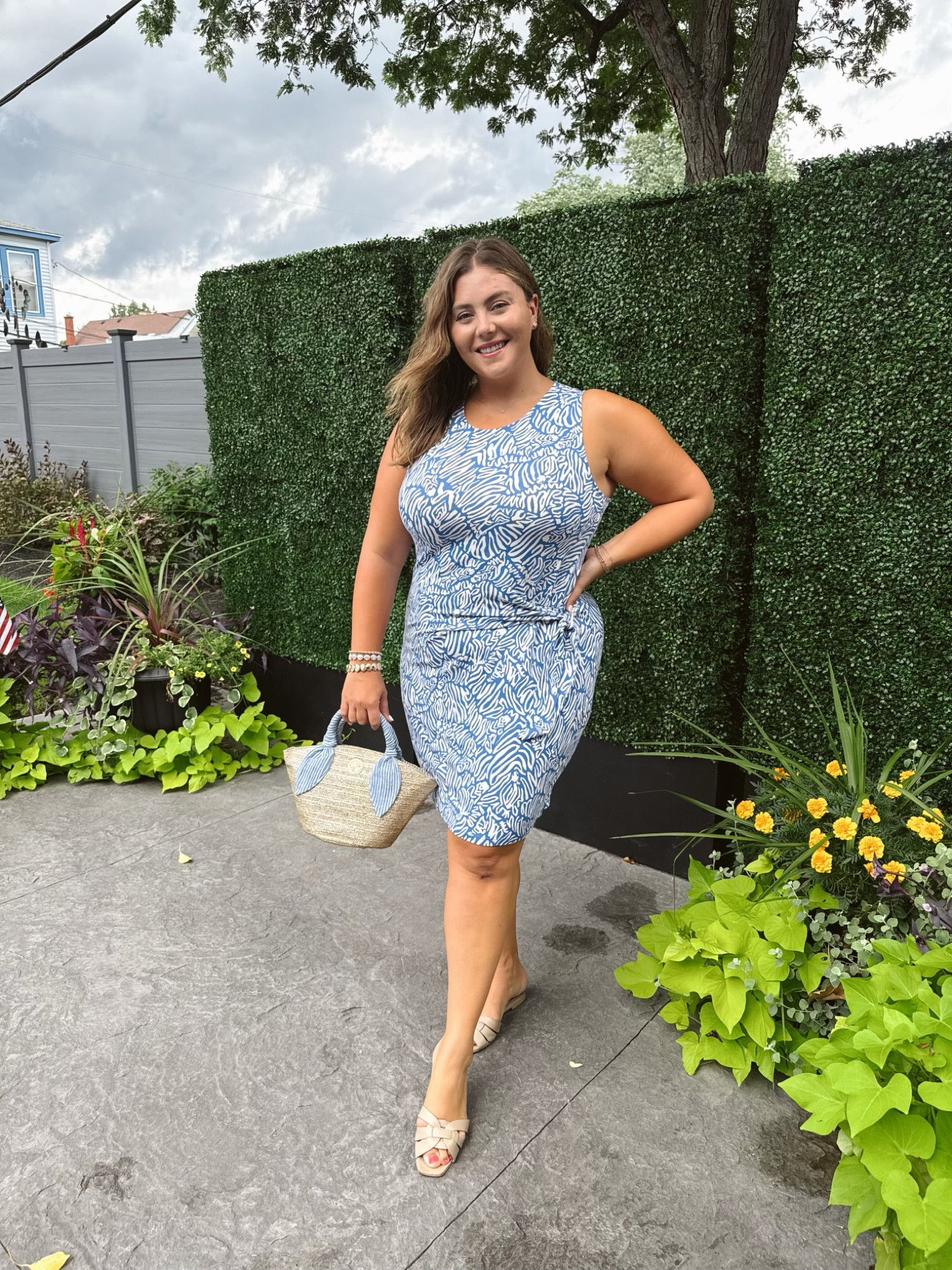 Dress on sale - perfect for a warm weather vacation. Wearing size XL. Sharing more styles on sale during the Lilly Pulitzer Sunshine Sale

#LTKMidsize #LTKStyleTip #LTKSaleAlert
