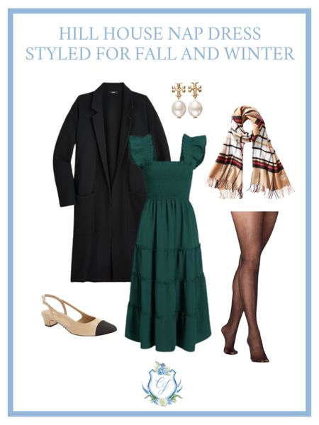 It’s the Hill House Fall Drop today at 12pm EST! I’ve been eyeing the Emerald Green Ellie Nap Dress and wanted to style it a few ways before making the investment. Absolutely love how I styled the nap dress for fall and for winter! 

Nap Dress / Hill House / Classic Style / Fall Outfits / Fall Dresses / Midi Dresses / Feminine Style / Pea Coat / Monogram / Plaid Scarf / Sheer Tights / Chanel Slingback Dupes 

#LTKSeasonal #LTKfit #LTKstyletip