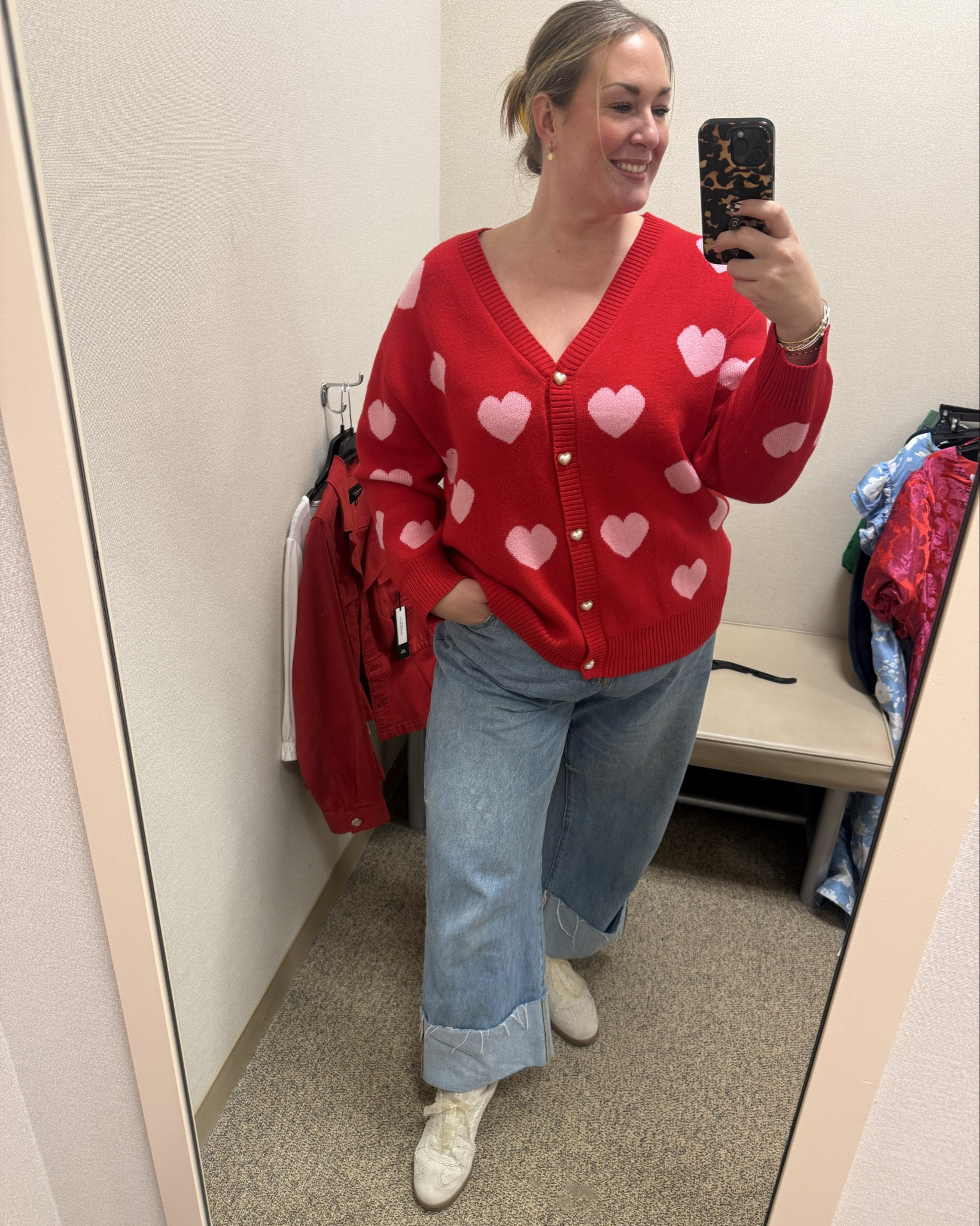 Scored at Dillard’s this week! Post one of many coming! Here are a few of my favorite sweaters and my most-worn jeans this year! 

#LTKPlusSize