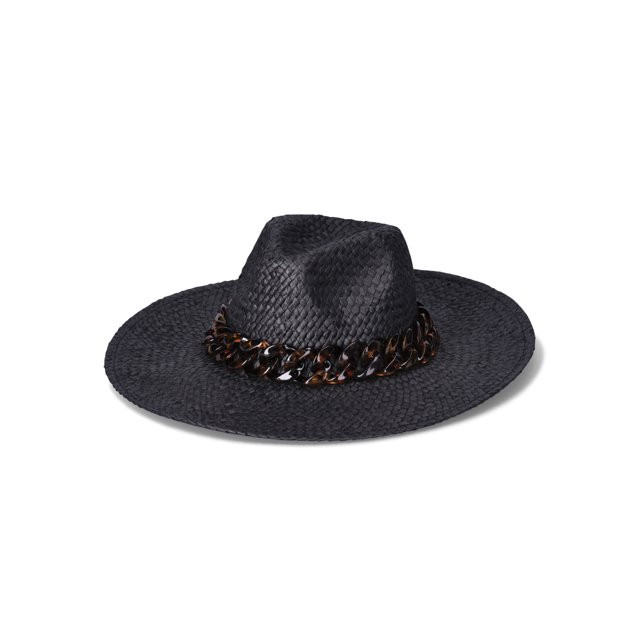 Time and Tru Women's Woven Straw Fedoras | Walmart (US)