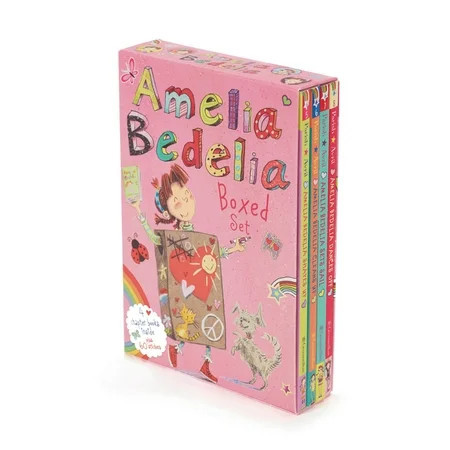 Amelia Bedelia Amelia Bedelia Chapter Book 4-Book Box Set #2: Books 5-8, (Paperback) | Walmart (US)