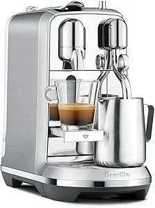Breville Nespresso Nespresso Creatista Plus Coffee Espresso Machine, Brushed Stainless Steel BNE8... | Amazon (US)