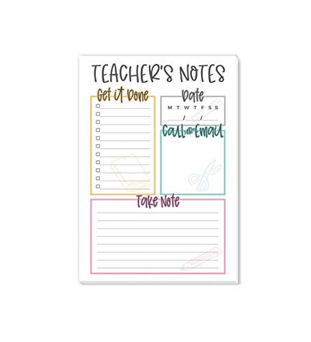 Teacher Notepad | Teacher Appreciation Gifts | Made in the USA (Teacher Notepad)… | Amazon (US)