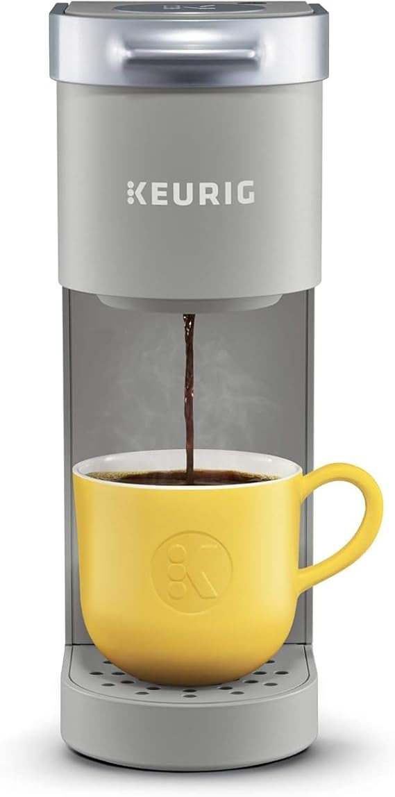 Keurig K-Mini Single Serve Coffee Maker, Studio Gray, 6 to 12 oz. Brew Sizes | Amazon (US)