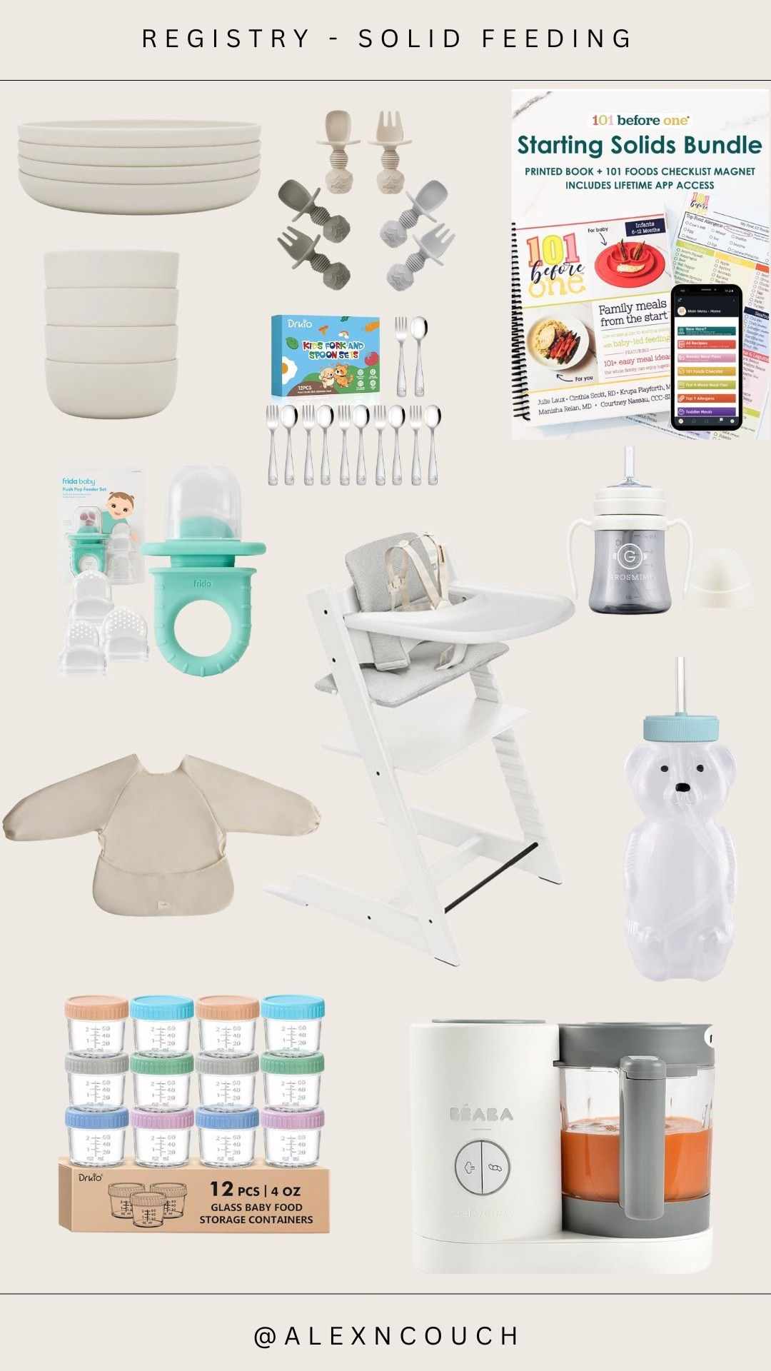Solid feeding registry! It comes quick so put on your registry! 