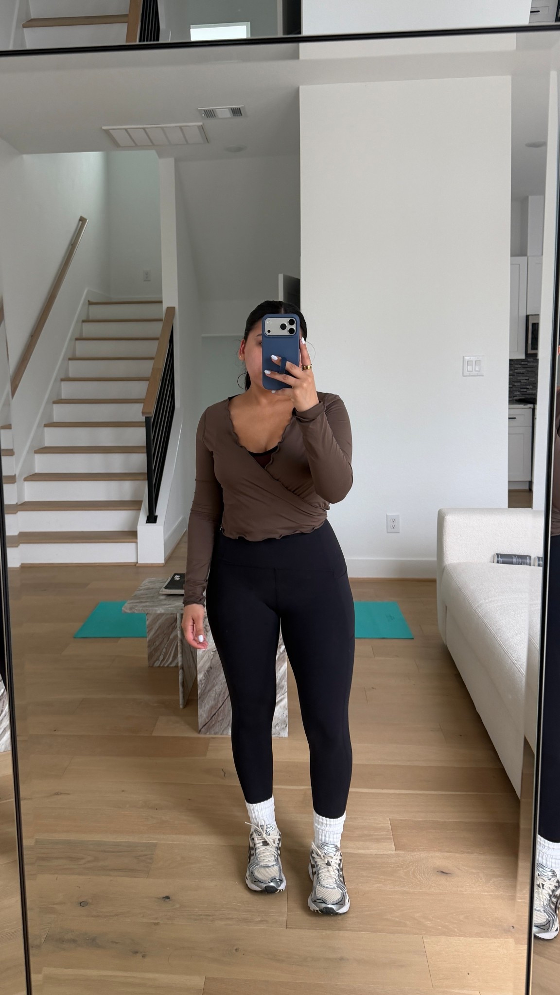 Gym outfit of the day 
Leggings: small
Tank: small
Wrap: small
Grip socks 
Sneakers: 6.5 women 

#LTKootd #LTKgrwm #LTKfoodie