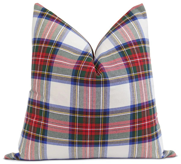 Holiday Tartan Plaid Pillow | Land of Pillows