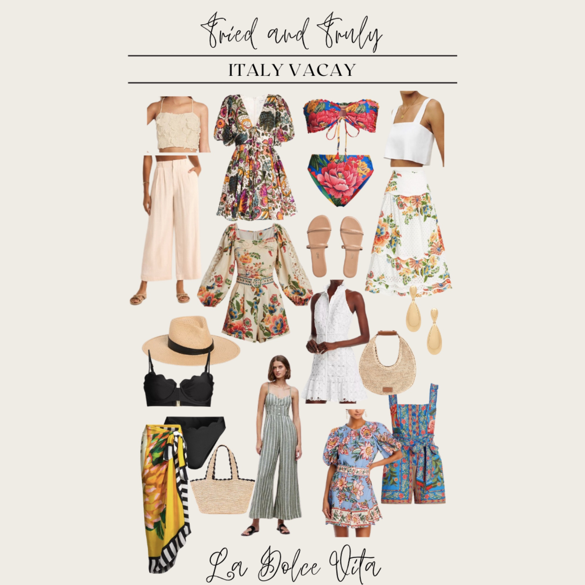 Italian vacation Italy resort wear European vacation 
Links Part 2

#LTKstyletip #LTKswim #LTKtravel