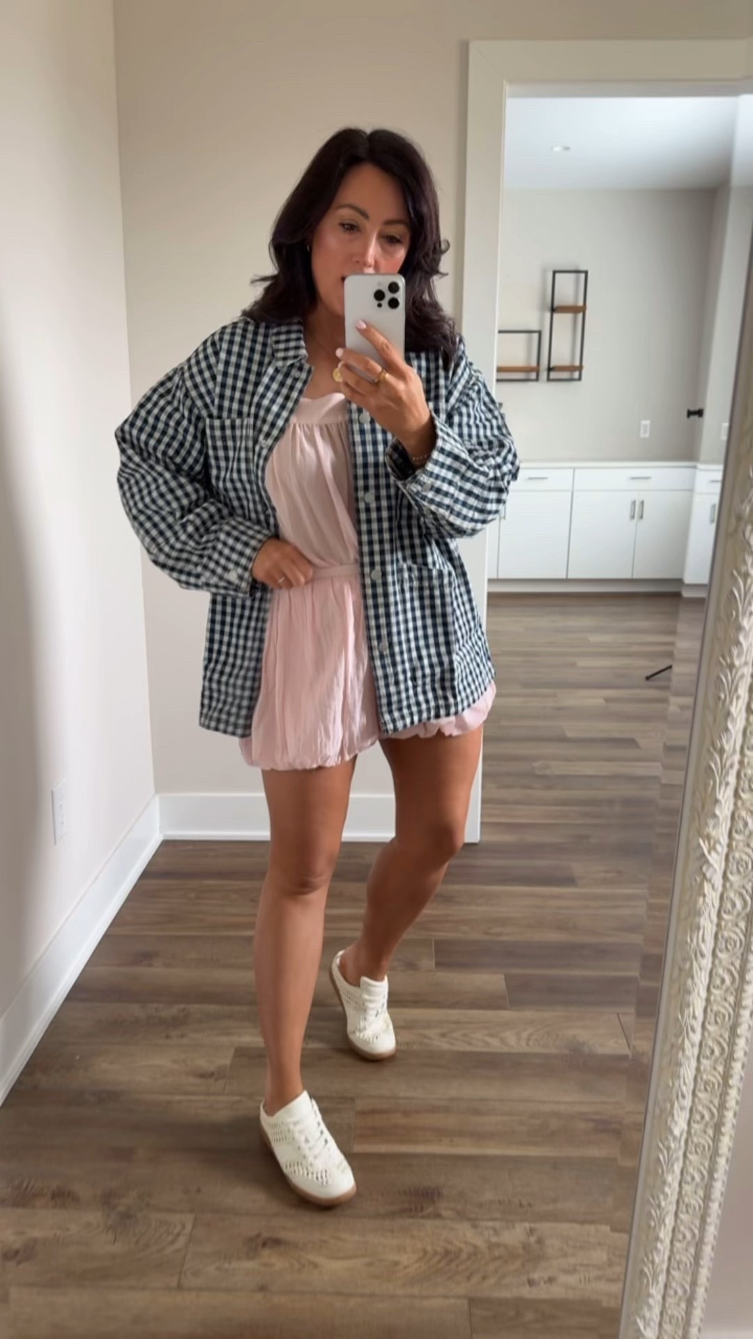 TARGET 🎯 TUESDAY 
• medium jacket - oversized fit 
• medium top - loose flowy fit
• medium shorts
• shoes true to size 
@Target 

#LTKgrwm #LTKPetite #LTKootd