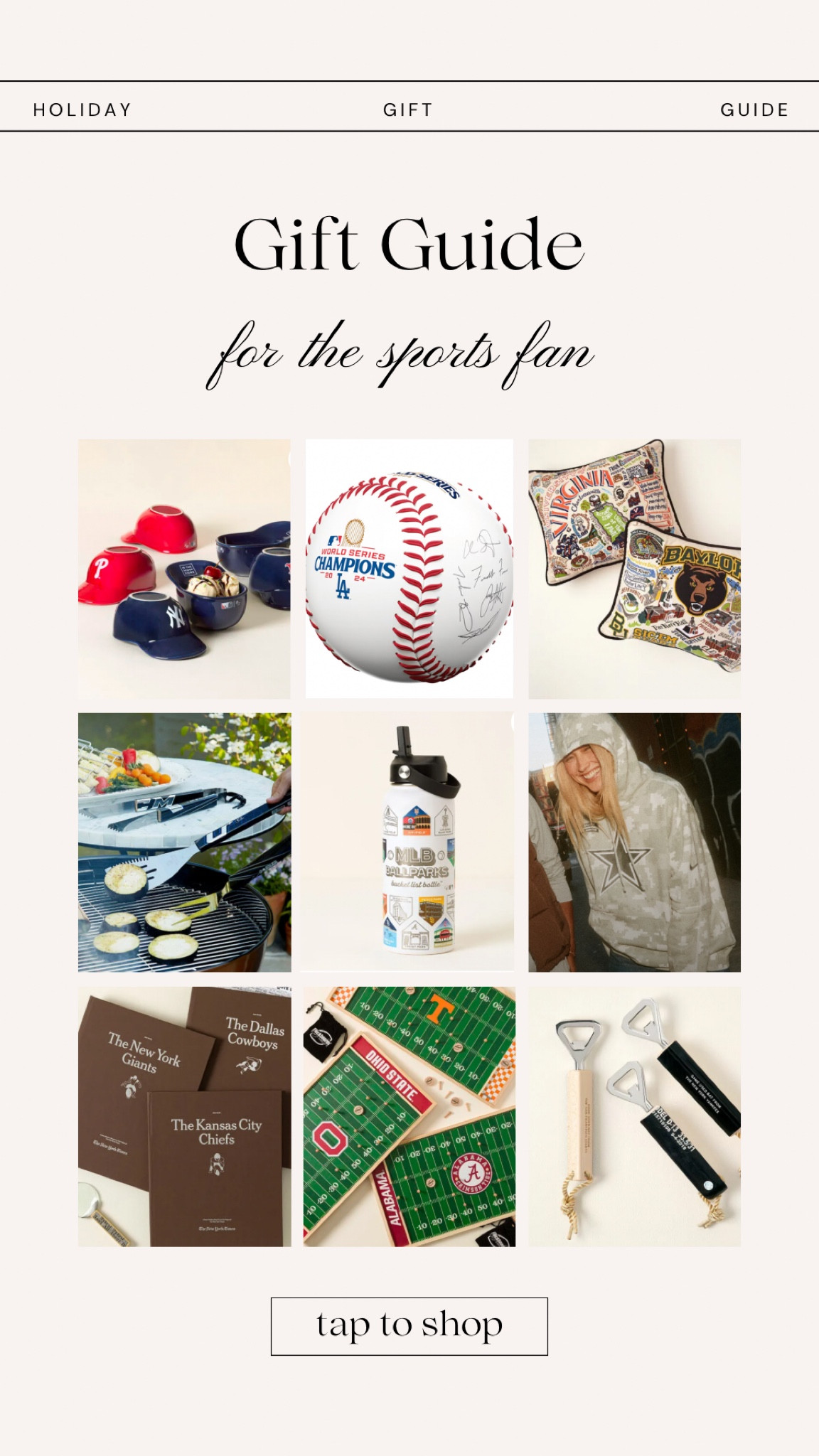 Gift Guide for the Sports Fan 🏅

#LTKHoliday #LTKGiftGuide