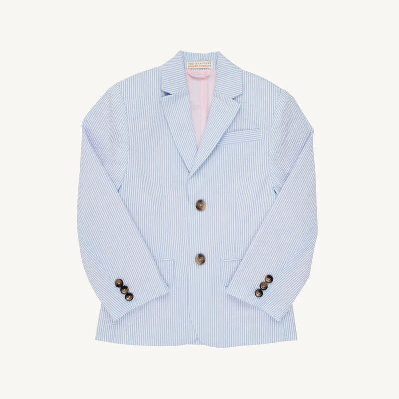 Breakers Blue Seersucker | The Beaufort Bonnet Company