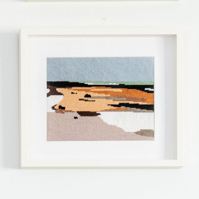 Modern Needlepoint Kit Dunes No. 5 Florida Sand Dunes Tapestry Kit - Etsy | Etsy (US)