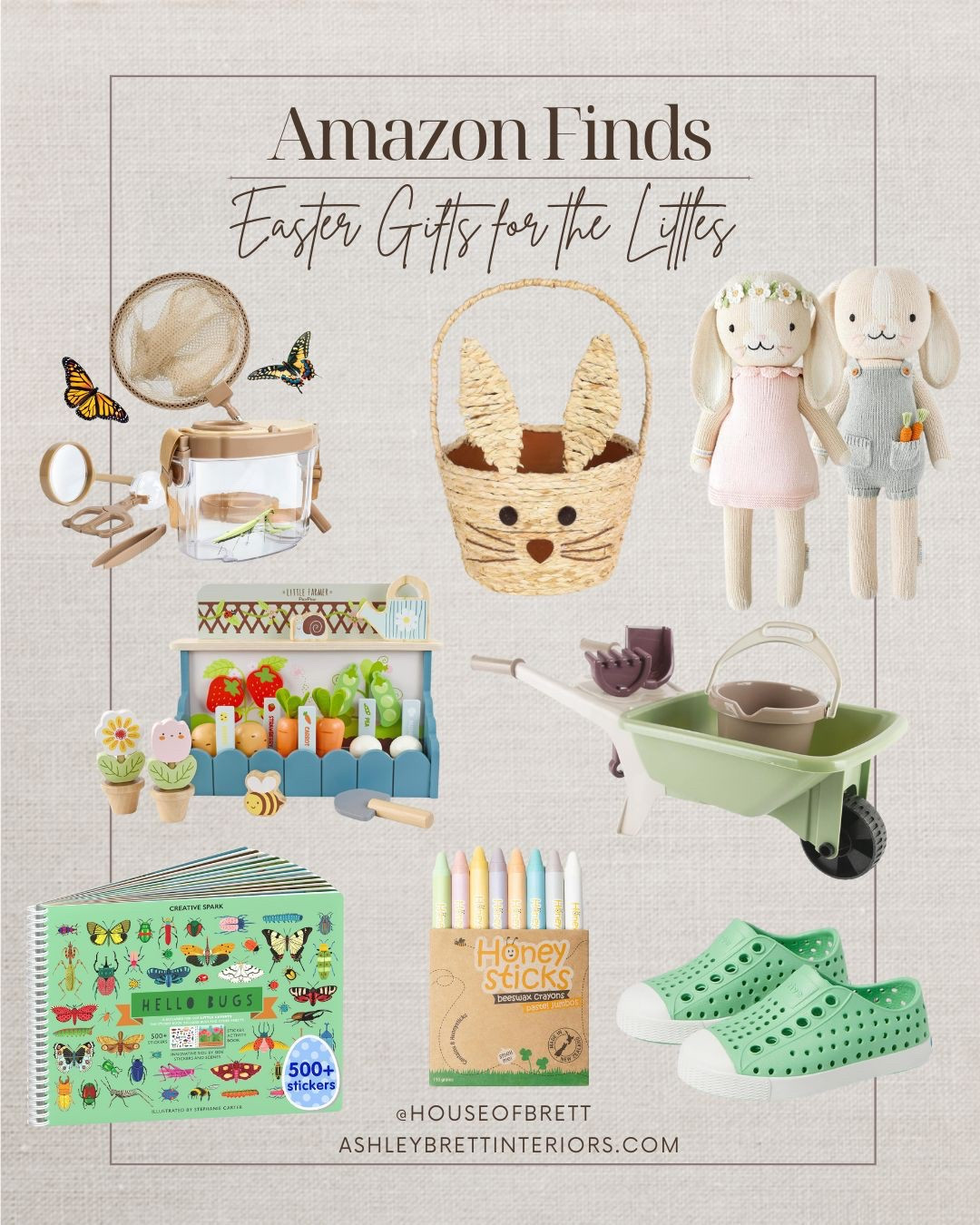 Easter and spring inspired gifts for the littles in your life. 🌼 

#LTKSeasonal #LTKFamily #LTKKids