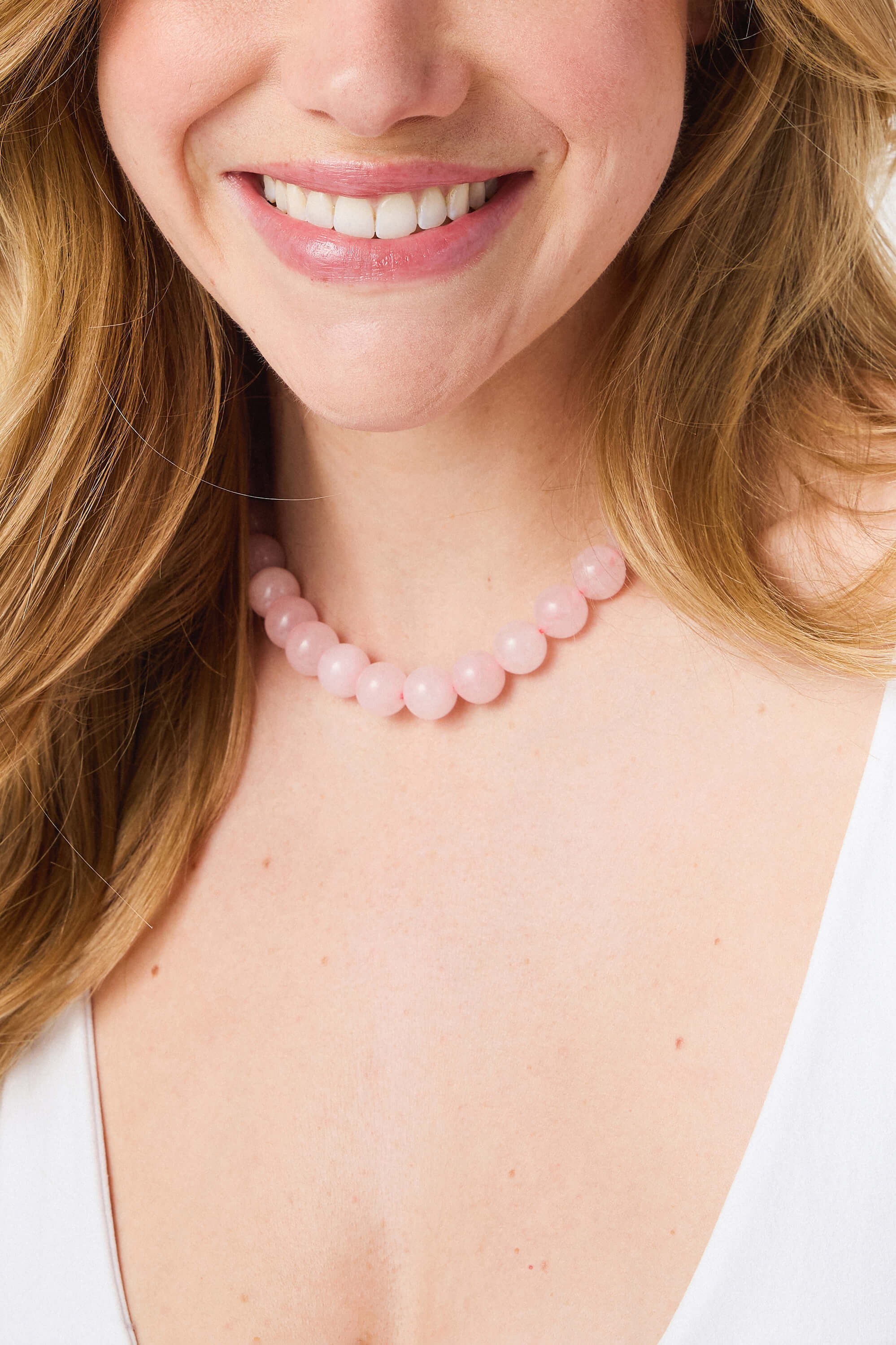 MKS Crystal Beaded Necklace | Social Threads