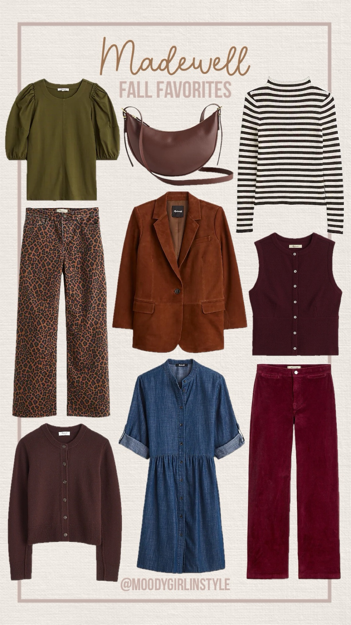 Save 20% off during the LTK Madewell Fall Sale. Use code: LTK20

Fall fashion, fall style, workwear, sweater weather, suede blazer, leopard pants, corduroy pants

#LTKWorkwear #LTKxMadewell #LTKMidsize #LTKItBag #LTKFindsUnder100 #LTKOver40 #LTKSeasonal #LTKSaleAlert
