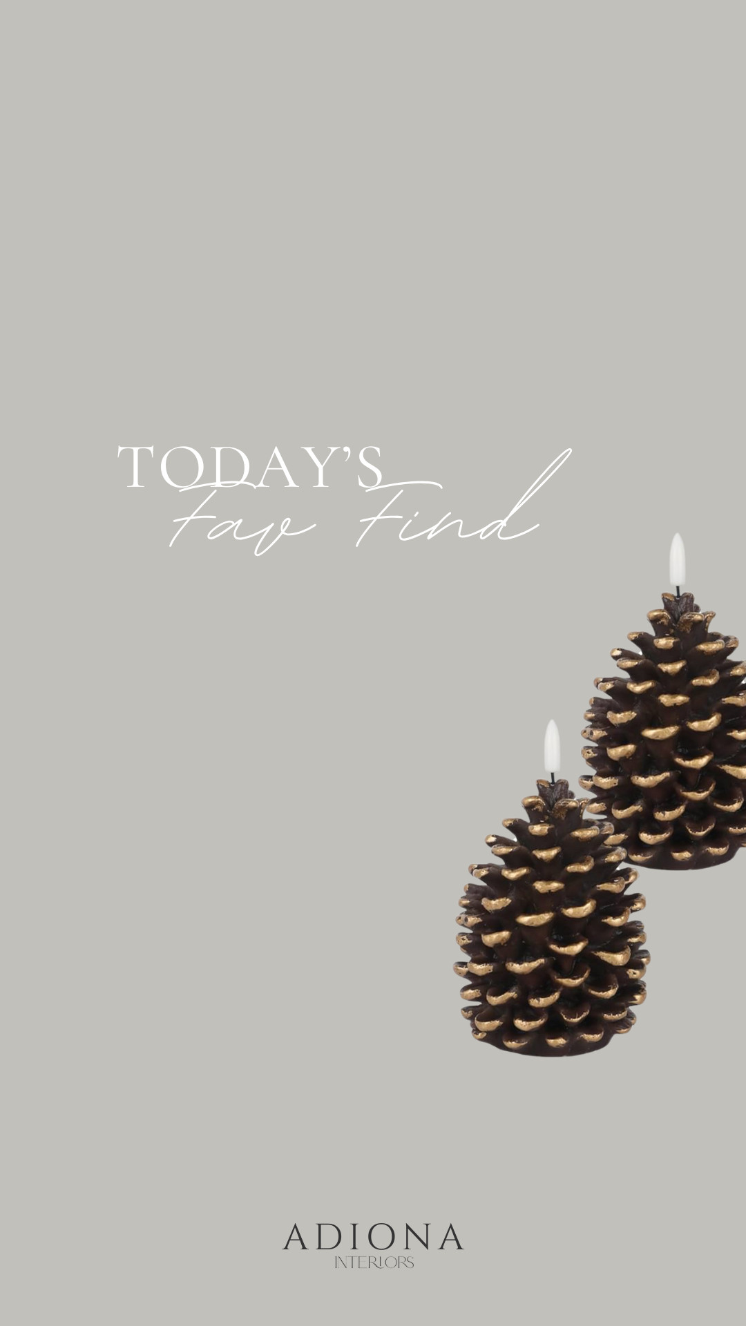 Today's favorite find 

Christmas decor, holiday decor, acorn candle, candle, home decor, budget home, amazon home, amazon decor 

 #LTKSeasonal #LTKHome #LTKFindsUnder50