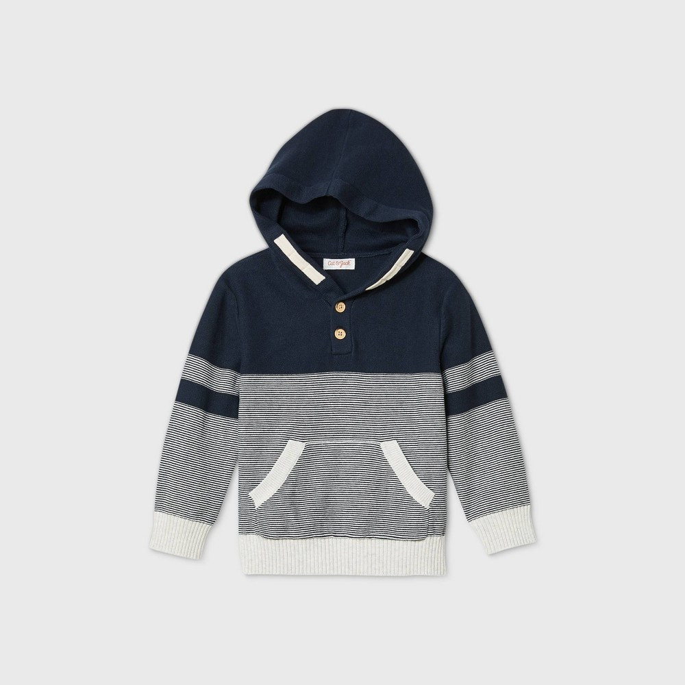 Toddler Boys' Striped Pullover Sweater - Cat & Jack™ | Target