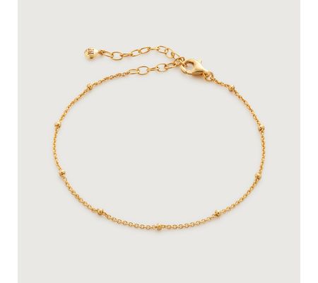 Fine Beaded Chain Bracelet | Monica Vinader (US)
