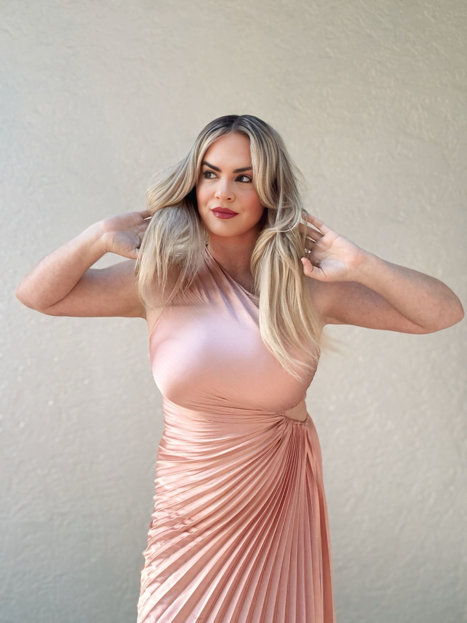 This dress is EVERYTHING!! Get it girl! Super flattering!! 

You will feel like a show stopper for sure!
Beautiful blush midi dress
Fits tts
Code: hilary35

Date night dress
Classy dress
Classic dress
Flattering dress
Midi dress
Wedding guest dresss
Sticky bra
Strappy heel

#LTKWedding #LTKMidsize