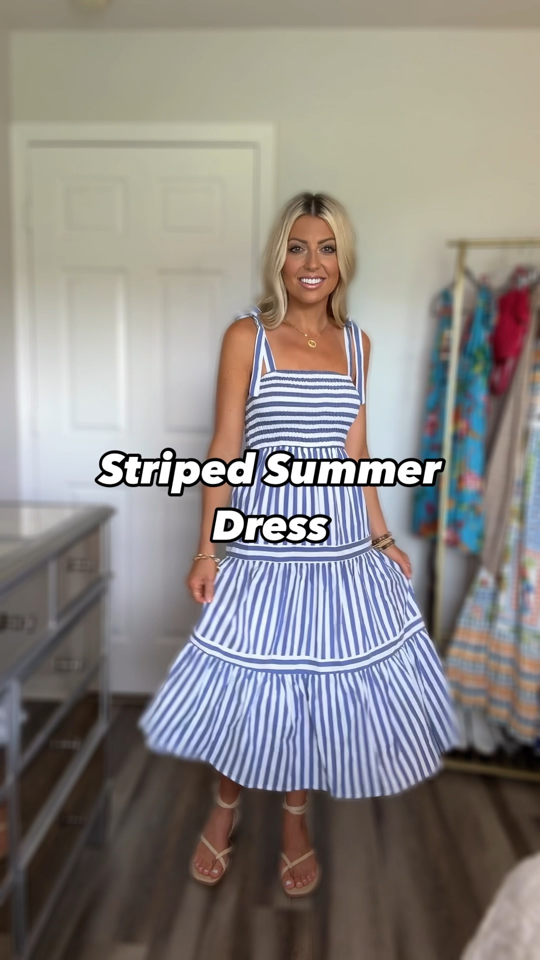 The perfect striped dress for Summer! It’s so lightweight and comfy! The skirt is double lined, the tie shoulder detail is my favorite and it’s under $45 on Amazon Prime!

Summer dress / fashion / stripes / affordable / amazon style /  casual chic 

#summerdress #summerfashion #femininestyle #casualchic #summeroutfit #amazonfashion #datenightdress  #stripes #summerstyle #vacationdress #amazonfashion #womenfashion #ootdfashion #amazondress #fashioninspo #styleinspo #affordablestyle #affordablefashion #discoverunder10k #instafashion #summerstyle #comfy #versatilefashion #affordabledress #ltkunder50

#LTKFindsUnder50 #LTKU #LTKVideo