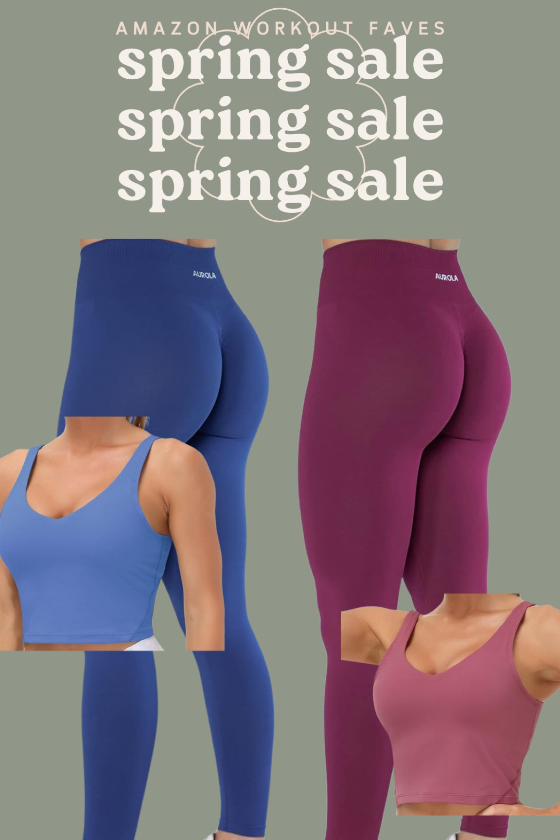 My favorite workout tanks and leggings from Amazon are part of their spring sale for under $30 and under $25 😍 and I always love a good monochrome moment so these are it for me.

#LTKfindsunder50 #LTKsalealert #LTKfitness