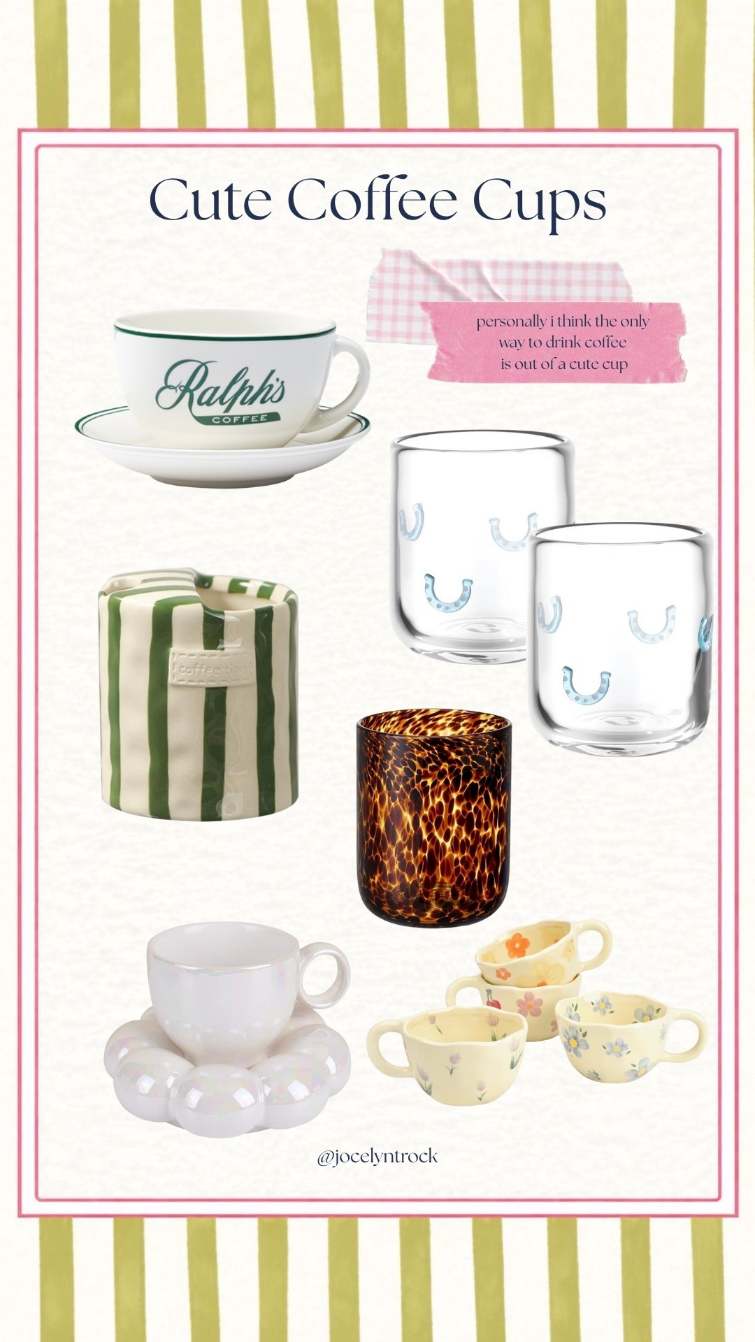 the cutest coffee cups ☕️

#LTKmorningroutine #LTKdayinmylife #LTKselfcare