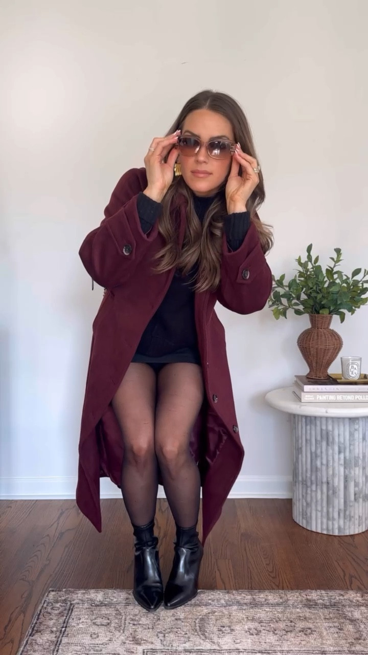 Winter Outfit Inspo DAY 1 ❄️

Size small in coat, sweater, & skirt
Booties TTS

Winter coats, statement coats, Abercrombie, booties, burgundy, skirt, tights, sweaters




#LTKWatchNow #LTKSeasonal