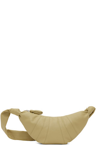 Taupe Small Croissant Bag | SSENSE