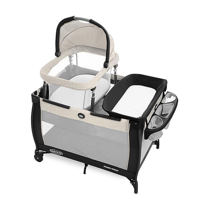 Graco Pack 'n Play Day2Dream Travel Bassinet Playard | Features Portable Bassinet, Diaper Changer, a | Amazon (US)